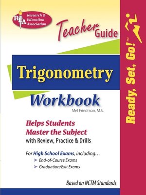 cover image of Trigonometry Workbook